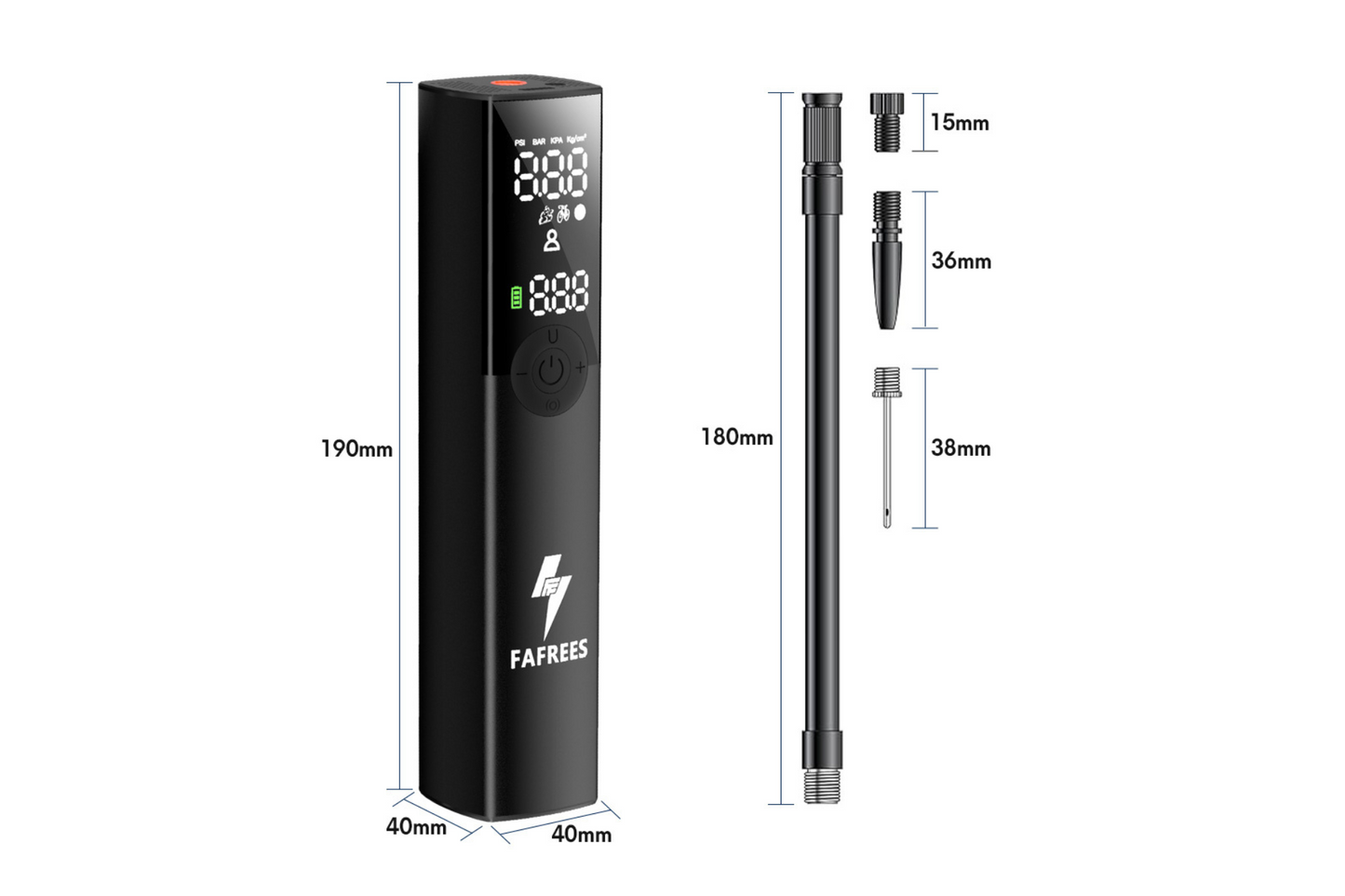 Pompe à air électrique portable