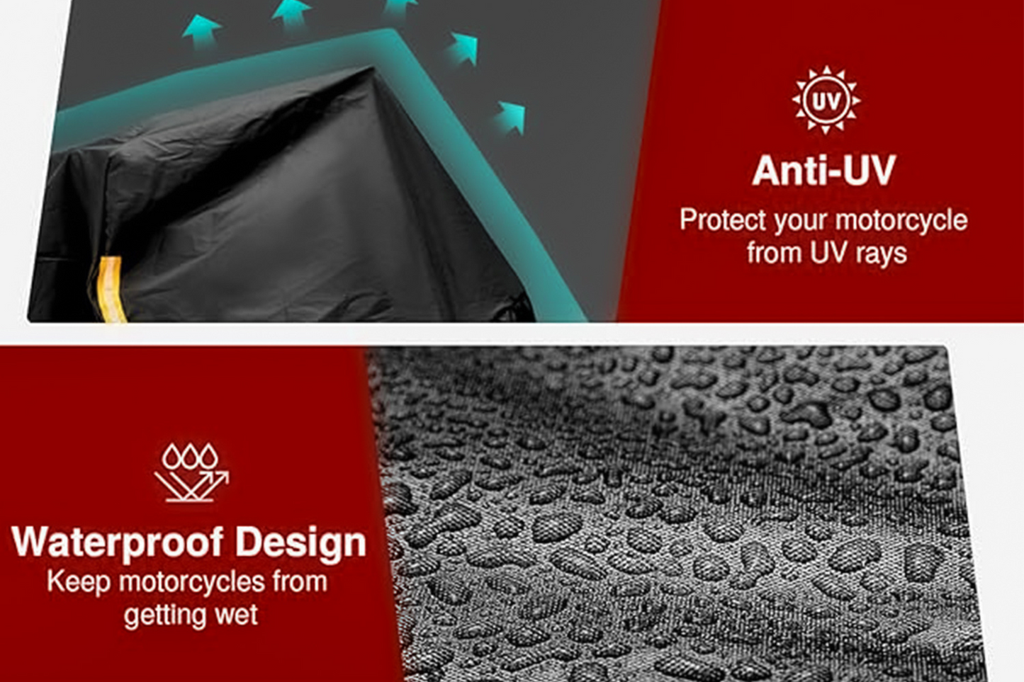 Housse de vélo imperméable