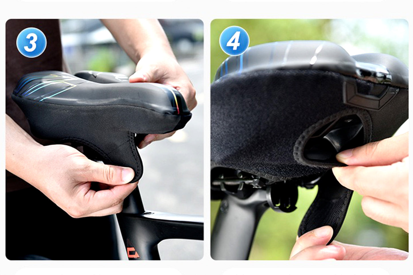 Housse de siège confort pour VTT