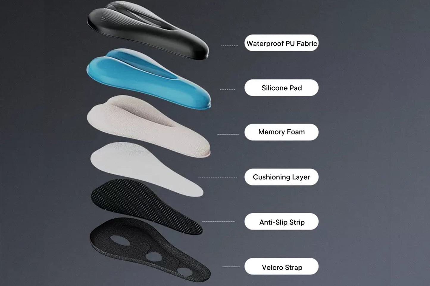 Housse de siège confort pour VTT